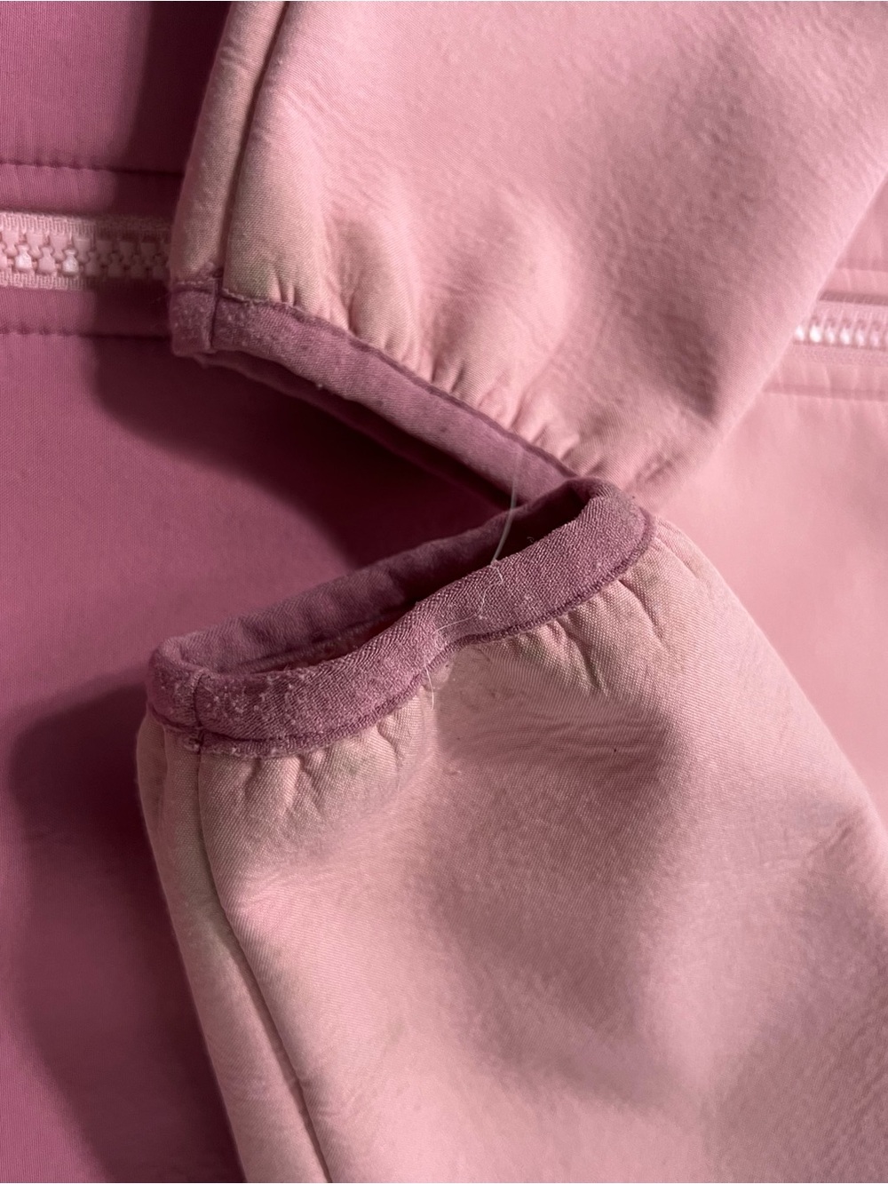5T Cat & Jack Color Block Two-Tone Pink Hooded Jacket - Picture 7 of 11